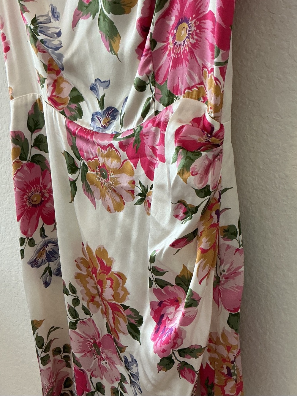 NWOT Reformation Genesis Giverny Floral Silk Size 8 Midi Dress. - Picture 7 of 16